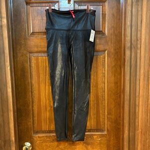 SPANX Faux Leather Leggings